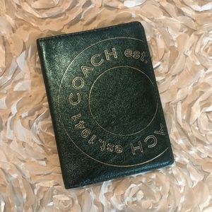 Coach Passport Cover